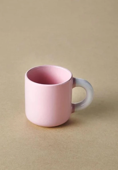 The Mia KPA0193 Colorida Espresso ve Türk Kahvesi Fincanı Pembe - 2