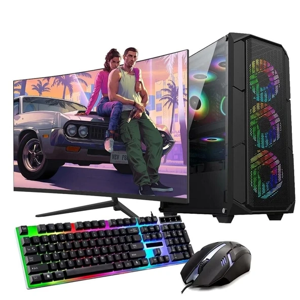 Ryzen5 5600 8GB 240SSD 4GB RX550 24" Mon. Oyun Bilgisayarı ürün görseli
