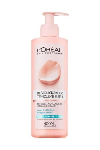 L'Oreal Paris Değerli Çiçekler Temizleme Sütü 400ml - 2