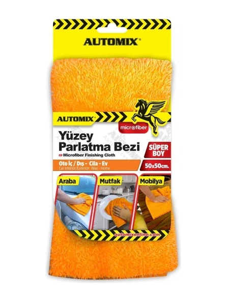 Automix Mikrofiber Yüzey Parlatma Havlusu 50X50CM