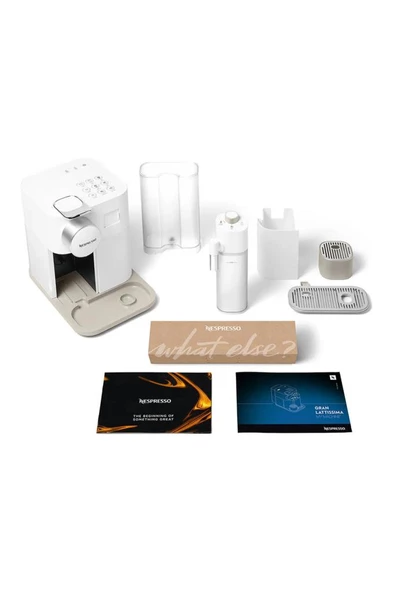 Nespresso F541 Gran Latissima Süt Çözümlü Kahve Makinesi,Beyaz - 8