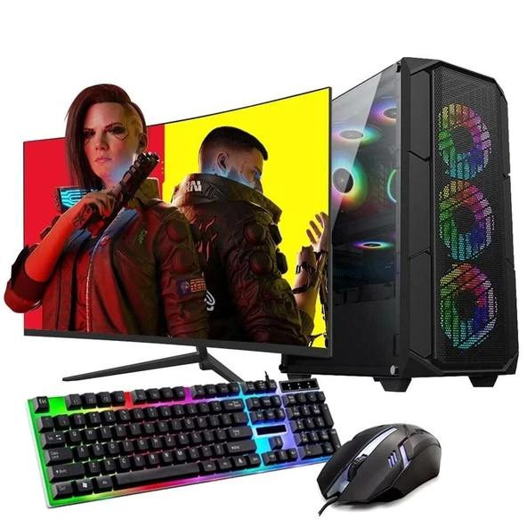 Ryzen5 5600 8GB 480SSD 4GB RX550 24" Mon. Oyun Bilgisayarı ürün görseli