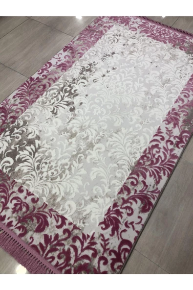 125x200 Ofelya Of005 Pembe Beyaz 2,5 M2 Halı ! - Resim 4