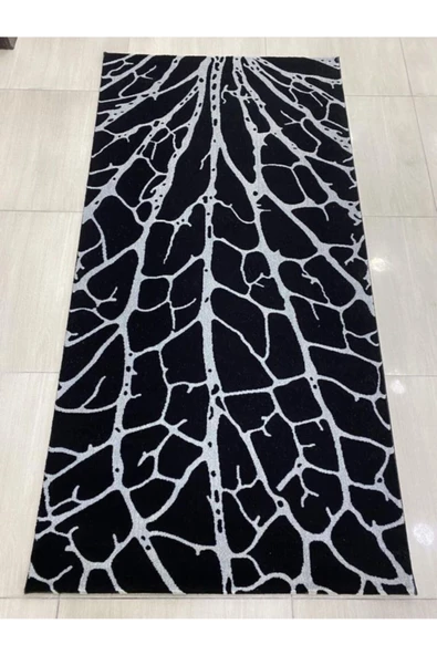 Simin 11145 B 100x200 cm Siyah Gri 2 mt Yolluk ürün görseli