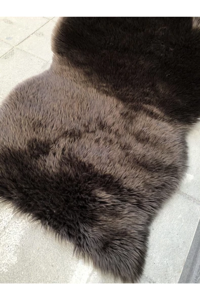 Post Halı Koyu Kahve Peluş 80x108 Yüksek Kaliteli Peluş Post ! - Resim 5