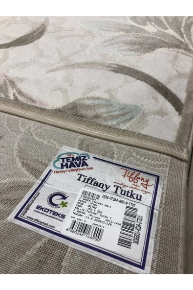 Tutku 264 A 150x230 Su Yeşili Pudra Pembe Halı ! - Resim 5