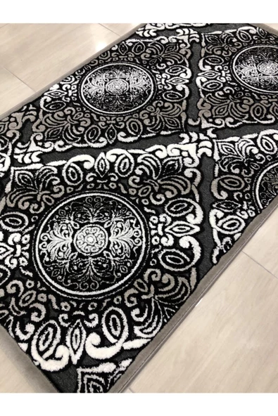 Gri Siyah Jade Halı 121x200 Je Z009-02 - Resim 5