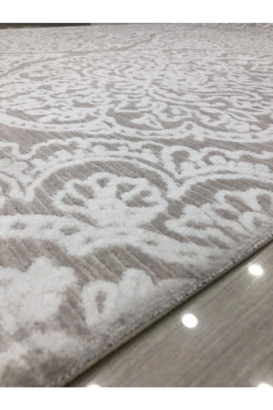 Halı Sıerra 150x233 Sa005-060 Vizon Beyaz 4 M2 Halı - Resim 2