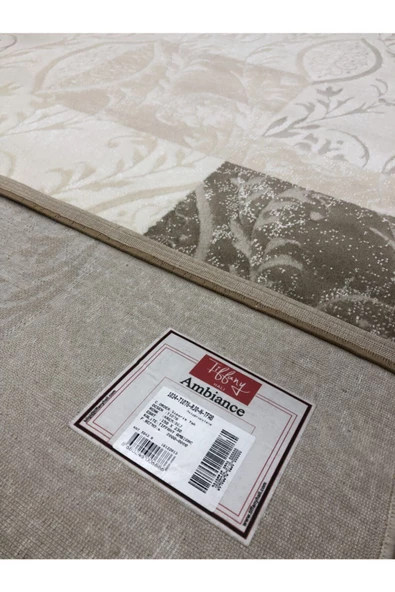 Ambiance T 1078 Rj 150x230 Krem Vizon 4 M2 Halı ! - Resim 4