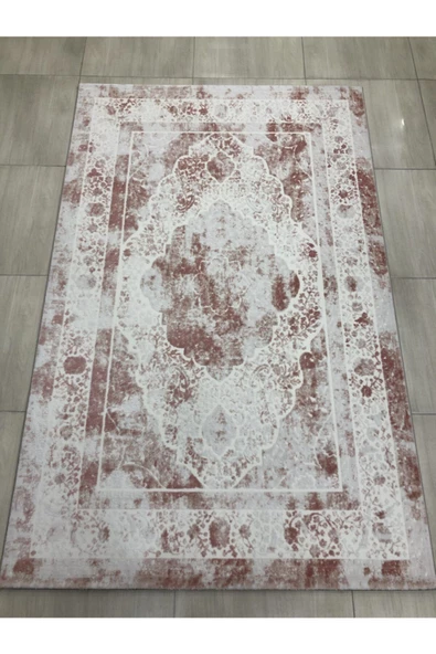Halı Divina 150x233 Dı-012 Pudra Pembe Beyaz 4 M2 Halı ! - Resim 2