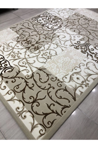 Elit 0129 A Bej Kemik 165x230 Krem 4 M2 Halı - Resim 3