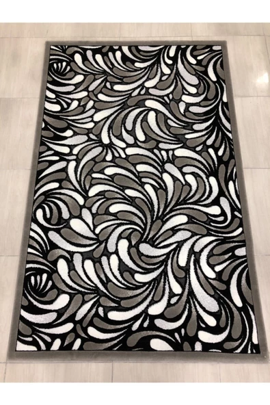 Gri Siyah Beyaz Jade Halı Z 012-02 ürün görseli