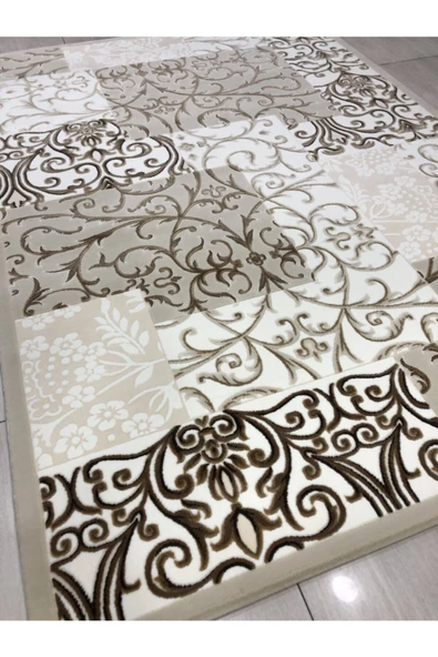 Elit 0129 A Bej Kemik 165x230 Krem 4 M2 Halı - Resim 4