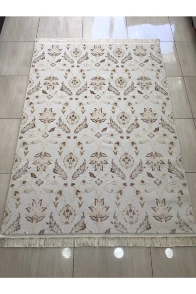 Adonis  Beyaz Turkuaz Vizon  Halı 4 m2 160x230 0761 ürün görseli