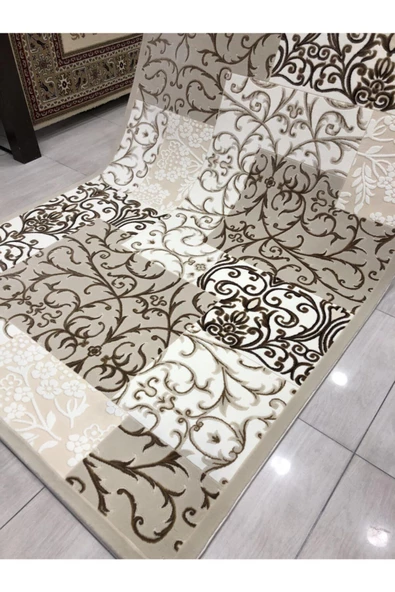 Elit 0129 A Bej Kemik 165x230 Krem 4 M2 Halı - Resim 8