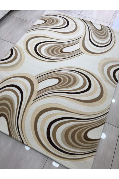 Lavin 0011 A 165x230 Kahve Krem 4 M2 Halı ! - Resim 2
