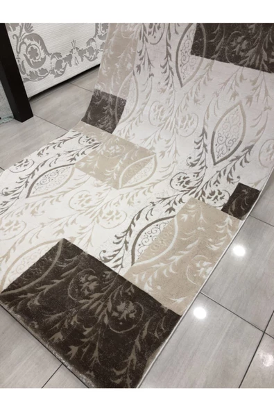 Ambiance T 1078 Rj 150x230 Krem Vizon 4 M2 Halı ! - Resim 5