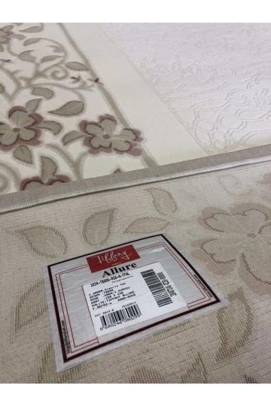 Allure T Rg 150x230 Krem Beyaz Pudra 4 M2 Halı - Resim 8