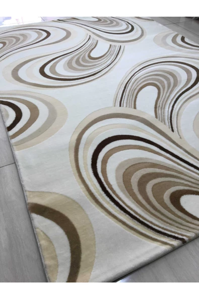 Lavin 0011 A 165x230 Kahve Krem 4 M2 Halı ! - Resim 3