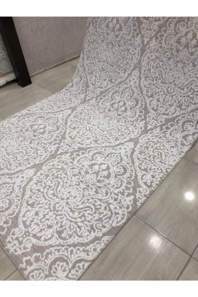 Halı Sıerra 150x233 Sa005-060 Vizon Beyaz 4 M2 Halı - Resim 5