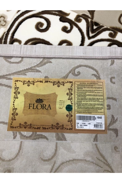 Elit 0129 A Bej Kemik 165x230 Krem 4 M2 Halı - Resim 6