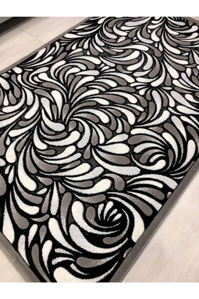 Jade 165x250 Z 012-02 Gri Siyah Beyaz 4 M2 Halı ! - Resim 5