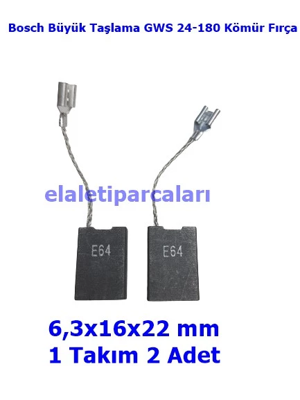 Bosch Uyumlu Büyük Taşlama Gws 24-180 Kömür Fırça