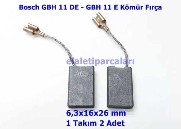 Bosch Uyumlu Gbh 11 De / Gbh 11 E Kömür Fırça