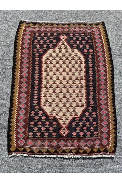 EL DOKUMA MUT KİLİMİ 63X84 KÜÇÜK YÜN CİCİM KİLİM ürün görseli