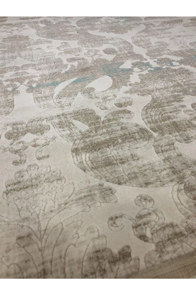 Nepal Kn 0028 150x233 Vizon Turkuaz 4 M2 Halı - Resim 6