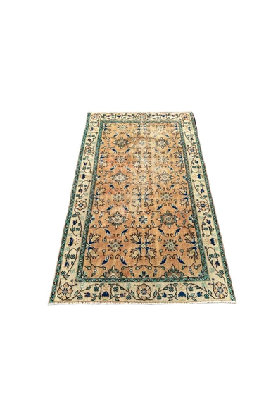 EL DOKUMASI DEKORATİF ESKİTME HALI 114X187 ürün görseli