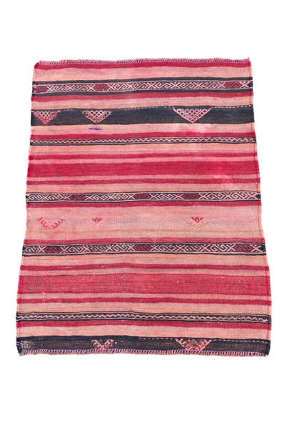 EL DOKUMA YÜN KİLİM 85X105 KIRMIZI %100 KÖK BOYA KİLİM ürün görseli