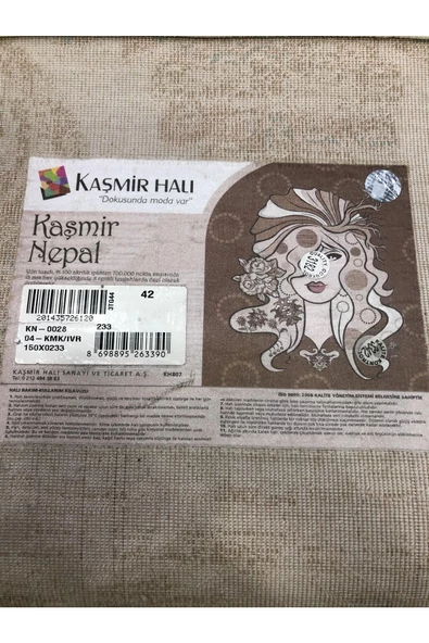 Nepal Kn 0028 150x233 Vizon Turkuaz 4 M2 Halı - Resim 5