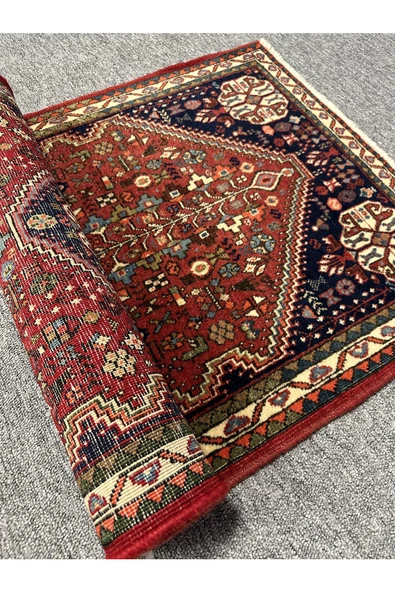 EL DOKUMA İRAN HALISI 60X150 KIRMIZI %100 YÜN KÜÇÜK YOLLUK ! - 6