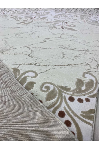 Tual 200x300 Tf 318 Krem Pembe 6 M2 Halı ! - Resim 8