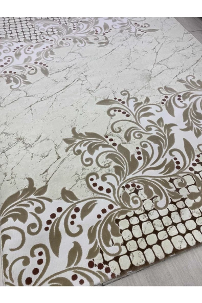 Tual 200x300 Tf 318 Krem Pembe 6 M2 Halı ! - Resim 4