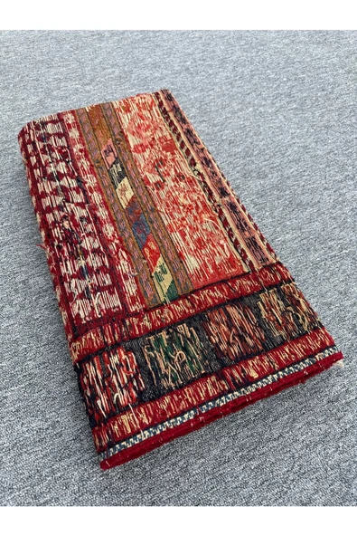 El Dokuması Iran Kilimi 126x200 Renkli Motifli %100 Yün Kilim ! - Resim 7