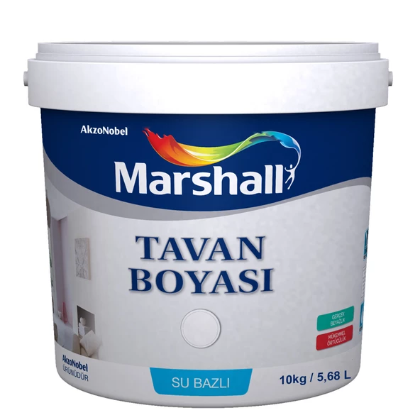 Marshall Tavan Boyası Beyaz 10 Kg