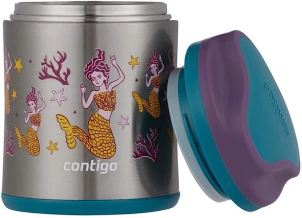 Contigo Deniz Kizi Yemek Termosu 300 ml, Mor - 3