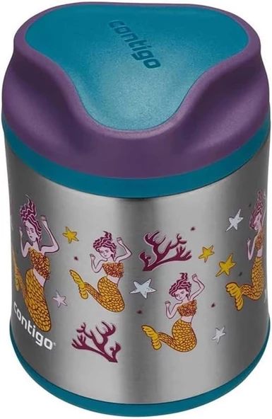 Contigo Deniz Kizi Yemek Termosu 300 ml, Mor - 2