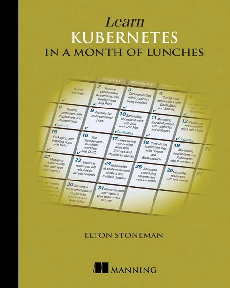 Learn Kubernetes in a Month of Lunches Elton Stoneman ürün görseli