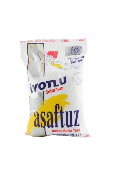 ASAF E-TİCARET Asaf Iyotlu Tuz 750 Gr