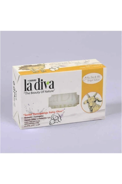 MEDUSA KOZMETİK 2'li La Diva Doğal Keçi Sütlü Ve Ballı Sabun(100gr)