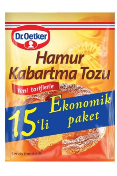 DR. OETKER Dr Oetker Hamur Kabartma Tozu 15-li