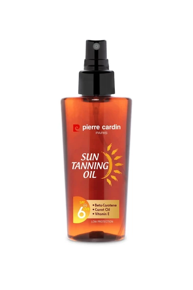 PİERRE CARDİN Bronzlaştırıcı Güneş Yağı 6 Spf Koruma - 125 ml