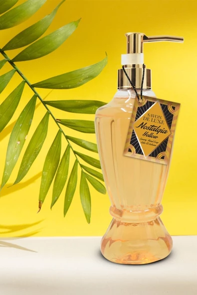 SAVON DE LUXE Nostalgia Yellow Luxury Sıvı Sabun 500 ml - 3