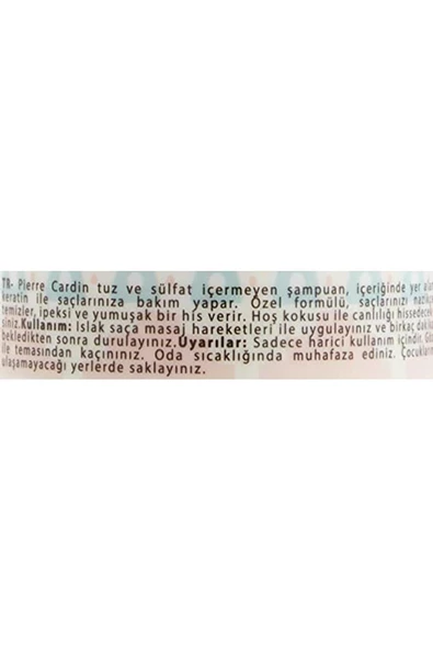 PİERRE CARDİN Marka: Tuzsuz Ve Sülfatsız Saç Bakım Şampuanı 200 Ml Kategori: Şampuan - 3