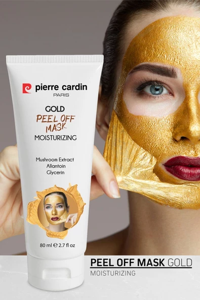 PİERRE CARDİN Peel Off Nemlendirici Soyulabilir Altın Maske 75 ml - Resim 3