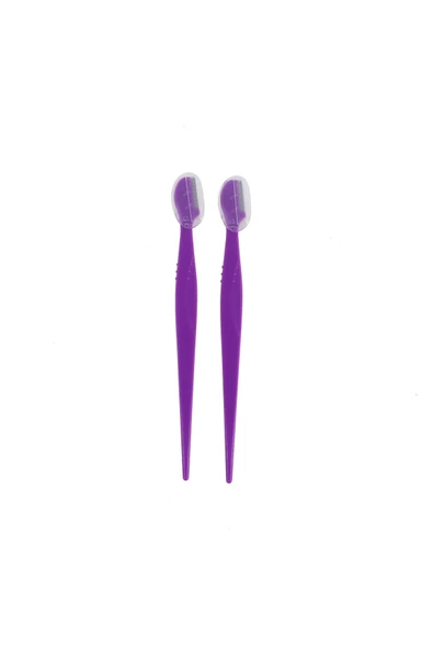 BEAUTY GİRL Mor Mini 2'li Kaş Usturası - 2