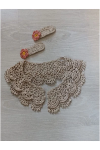 TRENDALLDAYS EL YAPIMI BEBEK YAKASI VE TOKASI ürün görseli